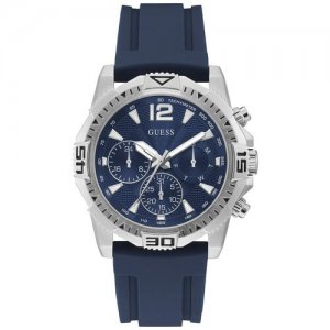 Наручные часы GUESS Sport GW0211G1, серебряный, синий. Цвет: синий