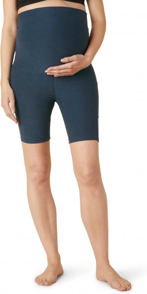Велосипедные шорты для беременных с карманами Spacedye Team , цвет Nocturnal Navy Beyond Yoga