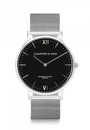 Часы CAMPUS , цвет silver coloured black Kapten & Son