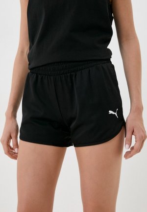 Шорты спортивные PUMA Active 4 Woven Shorts Black. Цвет: черный
