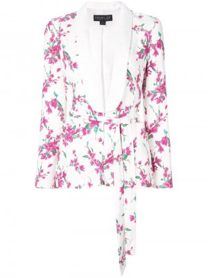 Пиджак-смокинг с цветочным принтом Rachel Zoe