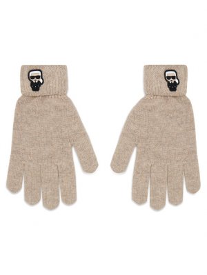 Женские перчатки , бежевый Karl Lagerfeld