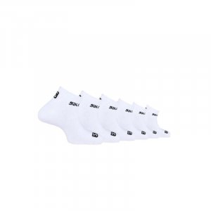 Спортивные носки повседневные ACTIVE унисекс белые упаковка 6 шт. SALOMON, цвет weiss Salomon