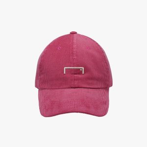 Вельветовая кепка, розовая, G3FCP101#PK-7000023609 Essential