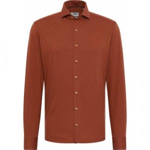 Рубашка , размер 44, темно-оранжевый Eterna