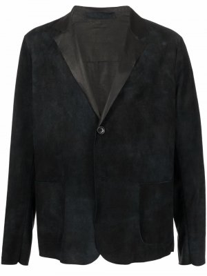 Однобортный пиджак Salvatore Santoro. Цвет: черный