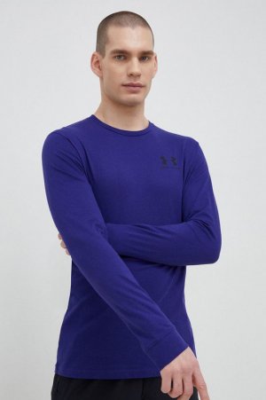 Рубашка с длинным рукавом , фиолетовый Under Armour
