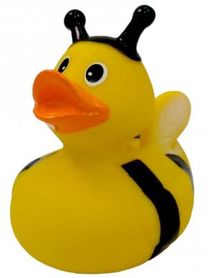 Уточка пчелка Funny ducks. Цвет: желтый