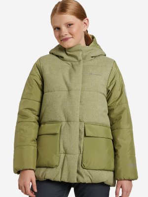 Куртка утепленная для девочек , Зеленый Outventure