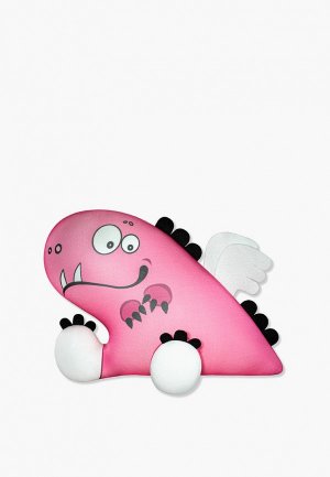 Игрушка мягкая Штучки, к которым тянутся ручки игрушка-антистресс Дракончик Рекс. Цвет: розовый