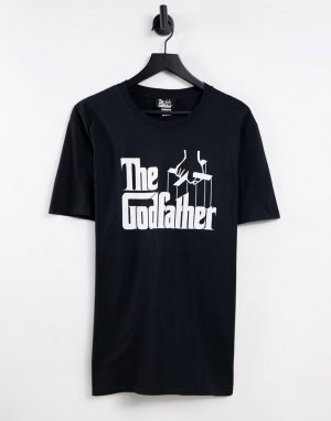 Черная oversized-футболка Godfather-Черный цвет Park Agencies