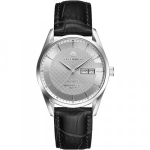 Наручные часы GREENWICH GW 074.11.33, серебряный, белый. Цвет: серебристый