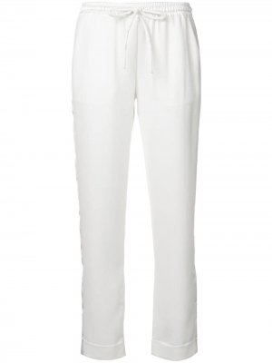 Спортивные брюки с заниженной талией P.A.R.O.S.H.. Цвет: белый