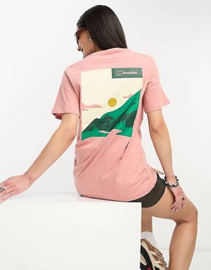 Розовая футболка-бойфренд Buttermere Berghaus