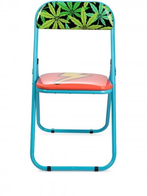 Складной стул Flash Seletti. Цвет: синий