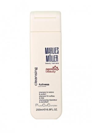 Шампунь Marlies Moller для восстановления роста и защиты волос Ageless Beauty 200 мл. Цвет: белый