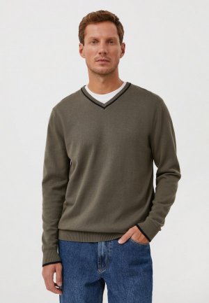 Пуловер Finn Flare. Цвет: хаки