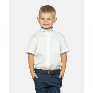 Школьная рубашка , размер 92-98, белый Imperator. Цвет: белый
