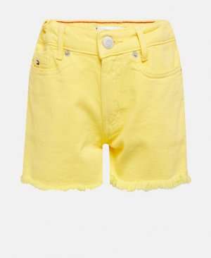 Джинсовые шорты , светло-желтого Tommy Hilfiger
