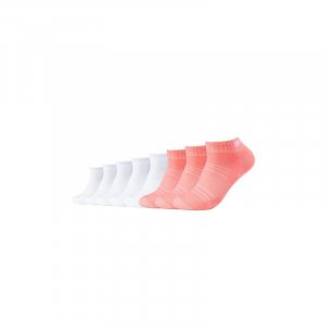 Носки-кроссовки унисекс пыльный коралловый, упаковка 8 шт. SKECHERS, цвет orange Skechers