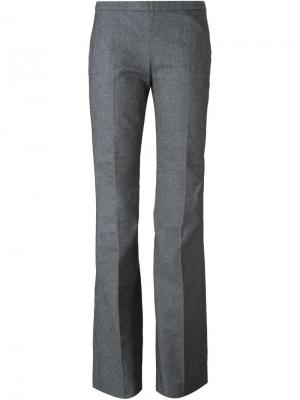 Расклешенные брюки Giamba. Цвет: серый