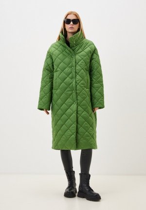 Куртка утепленная Vamponi. Цвет: зеленый