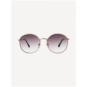 AM107 солнцезащитные очки (C81-644, золото/тёмно-коричневый, one size) Noryalli. Цвет: коричневый