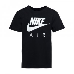 Детская футболка Futura Air Tee Nike. Цвет: черный