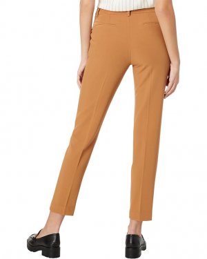 Брюки Essex Straight Leg Pants with Button Detail, цвет Pecan DKNY