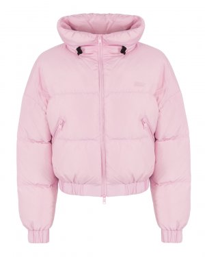 Куртка-пуховик MSGM. Цвет: розовый