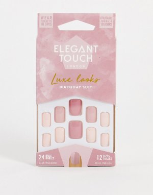 Накладные ногти -Розовый цвет Elegant Touch