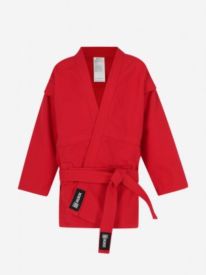Куртка для самбо , Красный Hukk. Цвет: красный