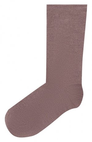Носки из кашемира и шелка Brunello Cucinelli. Цвет: розовый