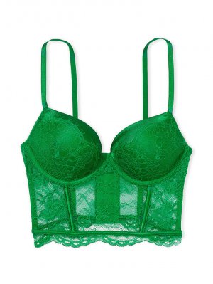 Корсет Victoria's Secret Very Sexy Bombshell Add-2-Cups Push-Up, зелёный Victoria's