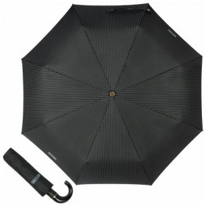 Мини-зонт , черный MOSCHINO. Цвет: черный
