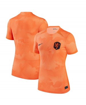Женская оранжевая футболка женской сборной Нидерландов 2023 года, реплика домашнего стадиона Nike