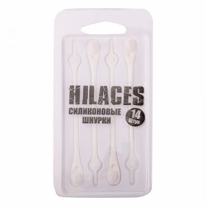 Шнурки HDBL Hilaces. Цвет: белый
