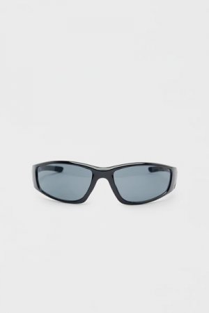 Черные солнцезащитные очки для велосипедистов PULL&BEAR