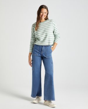 Женские джинсовые брюки карпентер Green Coast