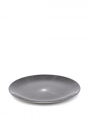 Комплект из двух тарелок Ann Deumelemeester X Serax. Цвет: черный