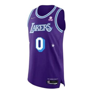 Майка x NBA LAKERS Russell Westbrook Jerseys 'Purple', фиолетовый Nike