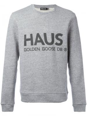 Толстовка с принтом логотипа Haus By Ggdb. Цвет: серый