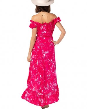Платье Riviera Maxi Dress, цвет Fuchsia Smoke Tiare Hawaii