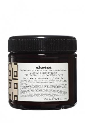 Кондиционер «Алхимик» шоколад Davines Alchemic - Усиление и поддержание цвета 250 мл. Цвет: черный