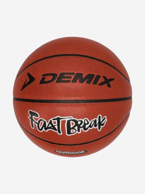 Мяч баскетбольный Fast Break, Коричневый Demix. Цвет: коричневый