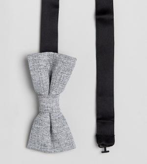 Трикотажный галстук-бабочка Noak. Цвет: серый