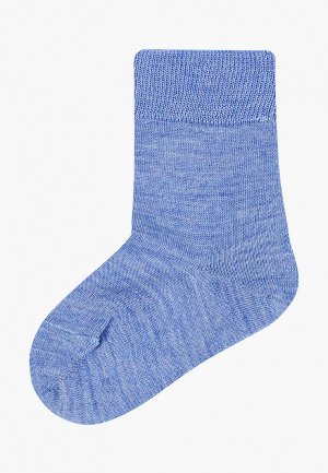 Носки Wool&Cotton. Цвет: голубой