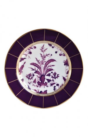Тарелка для хлеба и масла Prunus Bernardaud. Цвет: фиолетовый