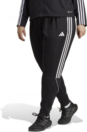 Брюки больших размеров Tiro 23 League adidas, цвет Black/White Adidas