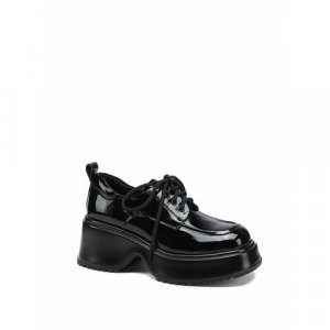 Ботинки оксфорды , размер 40, черный mingul & meiyeon. Цвет: черный